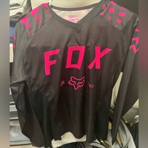Womens Pink FOX shirt size small